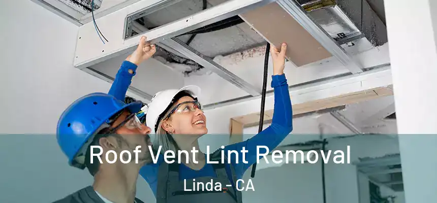 Roof Vent Lint Removal Linda - CA